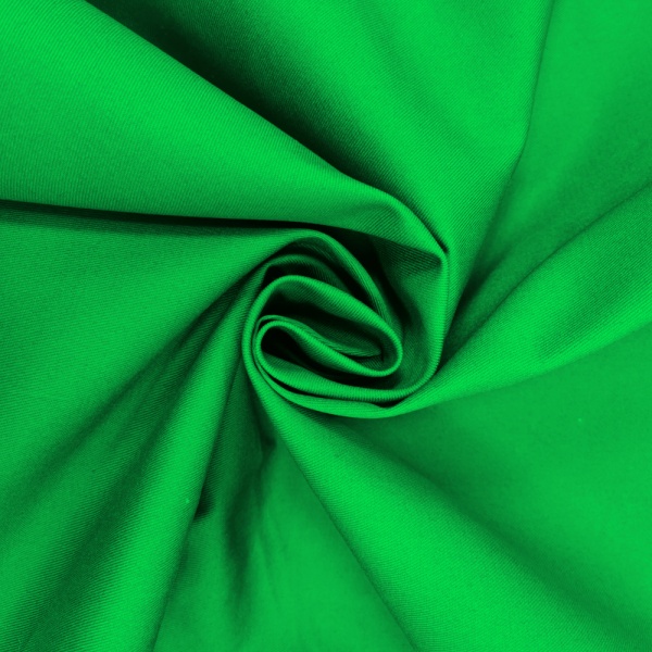 100% Cotton Drill EMERALD GREEN - 30 METRES